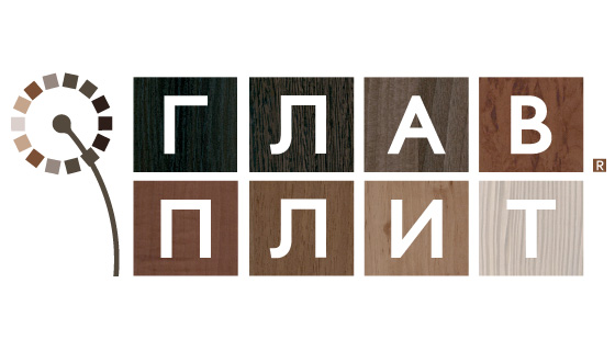 Мебельная плита «Главплит» - базовый логотип - портфолио дизайн-студии «Артбайт!» Нижний Новгород