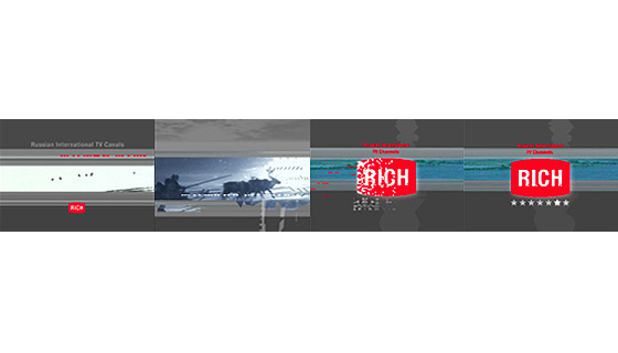 Телеканал «R.I.CH.» - межпрограммная перебивка Просторы - портфолио дизайн-студии «Артбайт!» Нижний Новгород