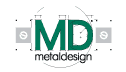 Логотип для производителя мебели из стекла «Металлдизайн»
